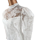 80s Wedding Dress _ Size 6 - Vintage Boutique