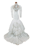 80s Wedding Dress _ Size 6 - Vintage Boutique