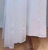 Vintage 70s Boho Wedding Dress _ Size 8 - Vintage Boutique
