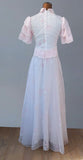 Vintage 70s Boho Wedding Dress _ Size 8 - Vintage Boutique