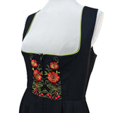Vintage 70s Dirndl Dress _ Size 14 - Vintage Boutique