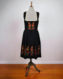 Vintage 70s Dirndl Dress _ Size 14 - Vintage Boutique