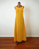 Vintage 70s Maxi Dress _ Size 10 - Vintage Boutique