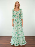 Vintage 70s Maxi Dress _ Size 10 - Vintage Boutique