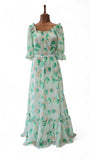 Vintage 70s Maxi Dress _ Size 10 - Vintage Boutique