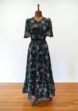 Vintage 70s Maxi Dress _ Size 10 - Vintage Boutique