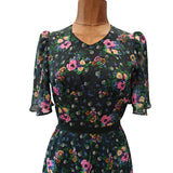 Vintage 70s Maxi Dress _ Size 10 - Vintage Boutique