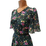 Vintage 70s Maxi Dress _ Size 10 - Vintage Boutique