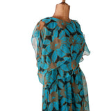 Vintage 70s Maxi Dress _ Size 12 - Vintage Boutique