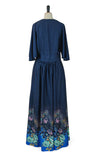 Vintage 70s Maxi Dress _ Size 14 - Vintage Boutique