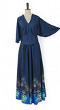 Vintage 70s Maxi Dress _ Size 14 - Vintage Boutique