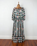 Vintage 70s Maxi Dress _ Size 16 - Vintage Boutique