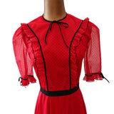 Vintage 70s Maxi Dress _ Size 6 - Vintage Boutique