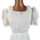 Vintage 70s Wedding Dress _ Size 8 - Vintage Boutique