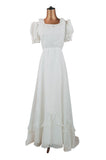 Vintage 70s Wedding Dress _ Size 8 - Vintage Boutique