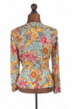 Vintage 80s Blazer Floral _ Size 10/12 - Vintage Boutique