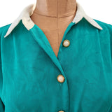 Vintage 80s Day Dress _ Size 12 - Vintage Boutique