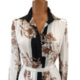 Vintage 80s Day Dress _ Size 14 - Vintage Boutique