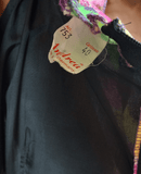 Vintage 80s Dress Dance Swing Party Prom Flamenco Colourful Flounces - UK 8 - Vintage Boutique