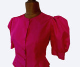 Vintage 80s Light Jacket _ Size 10/12 - Vintage Boutique