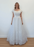 Vintage 90s Wedding Dress _ Size 8 - Vintage Boutique