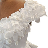 Vintage 90s Wedding Dress _ Size 8 - Vintage Boutique