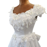 Vintage 90s Wedding Dress _ Size 8 - Vintage Boutique