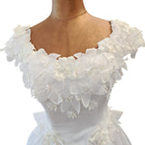 Vintage 90s Wedding Dress _ Size 8 - Vintage Boutique