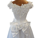Vintage 90s Wedding Dress _ Size 8 - Vintage Boutique