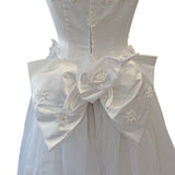 Vintage 90s Wedding Dress _ Size 8 - Vintage Boutique