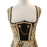 70s Vintage Dirndl Dress _ Size 8 - Vintage Boutique