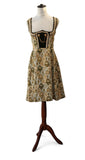 70s Vintage Dirndl Dress _ Size 8 - Vintage Boutique