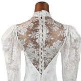 80s Wedding Dress _ Size 6 - Vintage Boutique