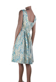 Alice Edwards Genuine Exquisite Vintage 50s Dress Evening Prom Brocade UK 10 - Vintage Boutique