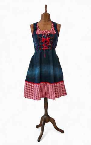 Dirndl Dress _ Size 10 - Vintage Boutique