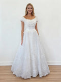 Vintage 90s Wedding Dress _ Size 8