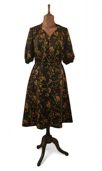 Vintage 60s Day Dress _ Size 18 - Vintage Boutique