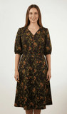 Vintage 60s Day Dress _ Size 18 - Vintage Boutique