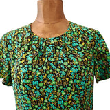 Vintage 70s Day Dress _ Size 16 - Vintage Boutique