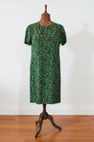 Vintage 70s Day Dress _ Size 16 - Vintage Boutique