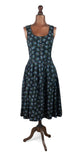 Vintage 70s Dirndl Dress _ Size 12/14 - Vintage Boutique