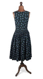 Vintage 70s Dirndl Dress _ Size 12/14 - Vintage Boutique