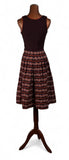 Vintage 70s Dirndl Dress Traditional Bavarian Oktoberfest Country Corset UK 6 - Vintage Boutique