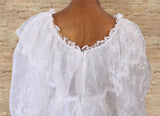 Vintage 70s Lace Wedding Dress _ Size 6 - Vintage Boutique