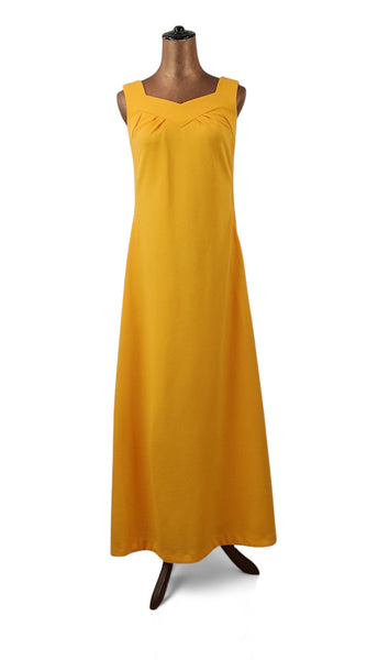 Vintage 70s Maxi Dress _ Size 10 - Vintage Boutique