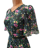 Vintage 70s Maxi Dress _ Size 10 - Vintage Boutique