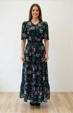 Vintage 70s Maxi Dress _ Size 10 - Vintage Boutique