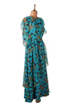Vintage 70s Maxi Dress _ Size 12 - Vintage Boutique