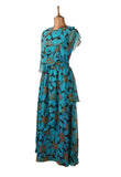 Vintage 70s Maxi Dress _ Size 12 - Vintage Boutique