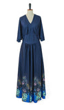 Vintage 70s Maxi Dress _ Size 14 - Vintage Boutique